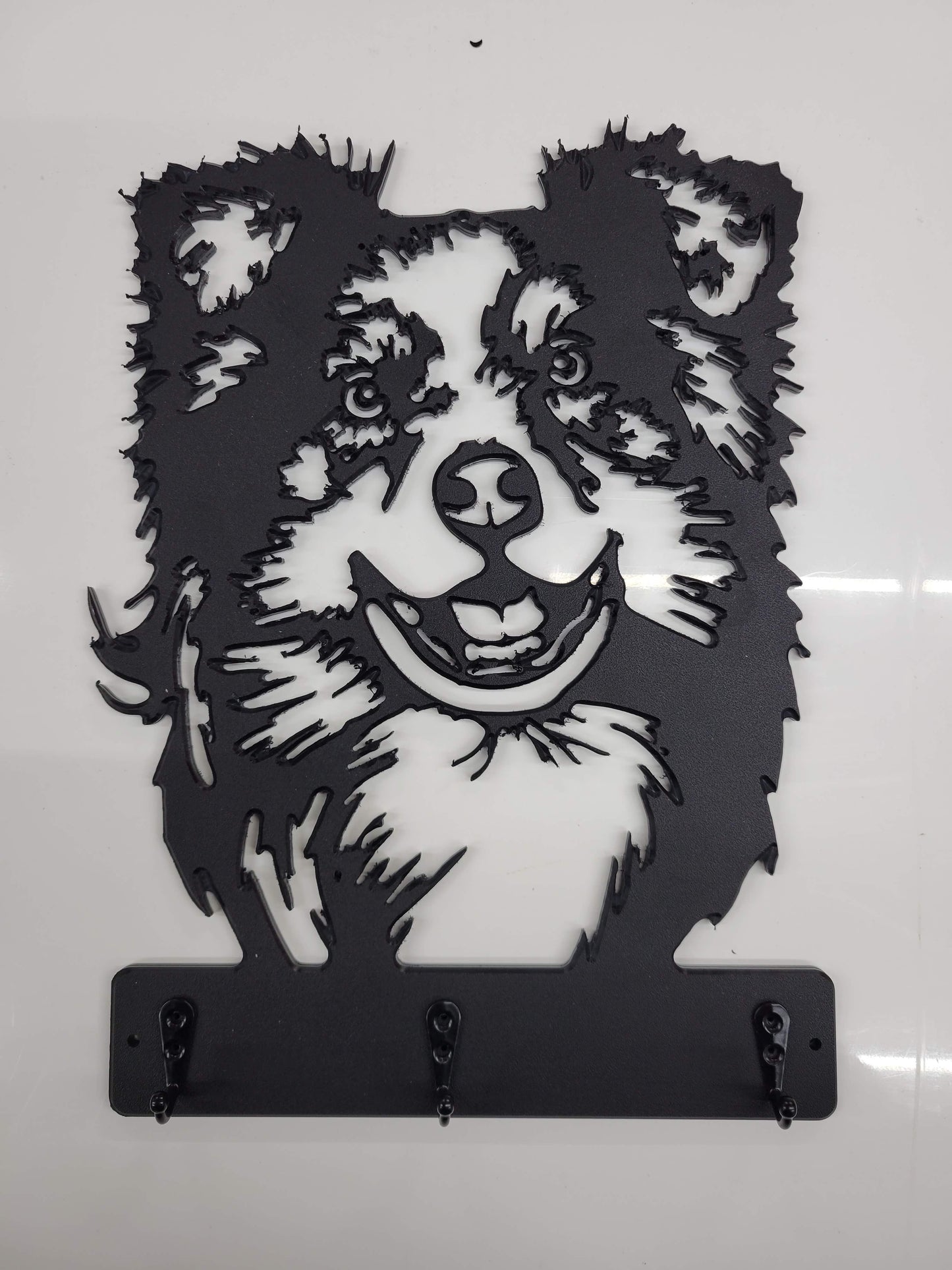 Australian Shepherd Leash/key Holder