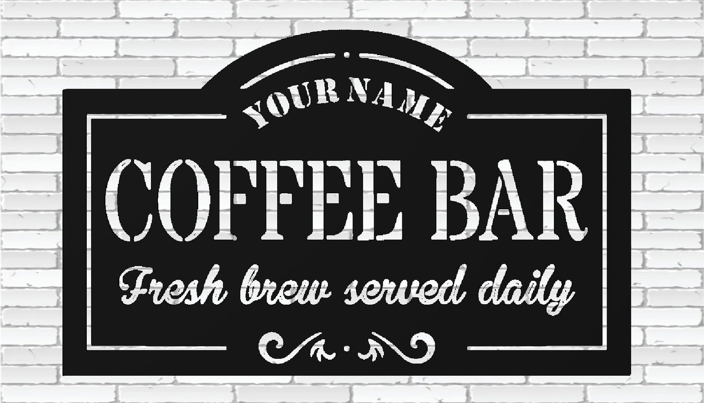 Coffee Bar Sign