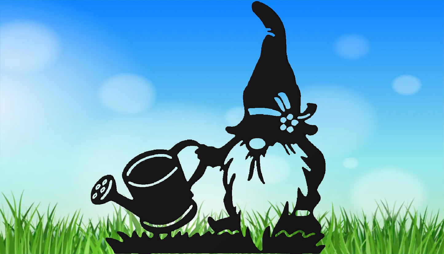 Garden Gnome with Watering Can