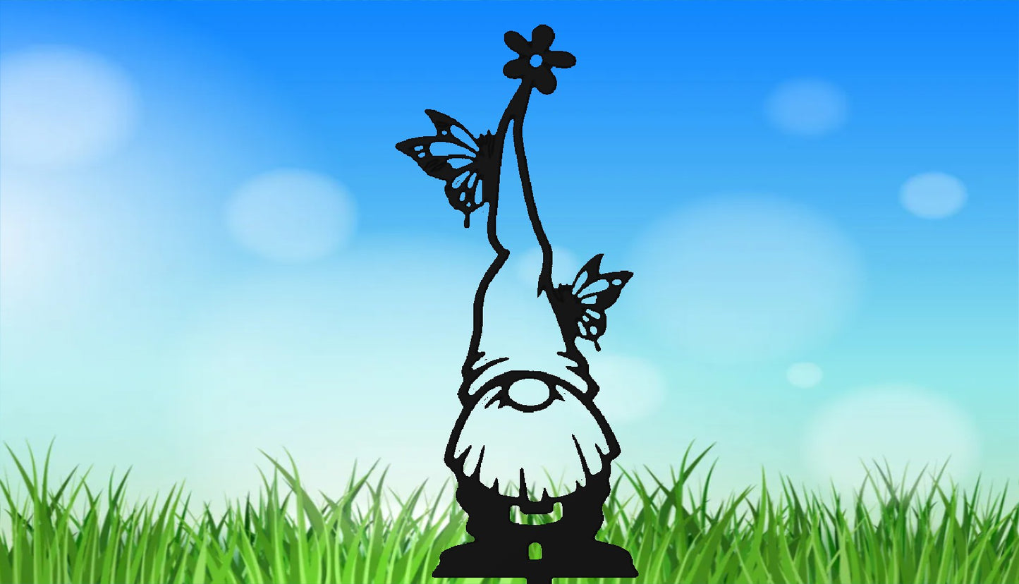 Butterfly Garden Gnome