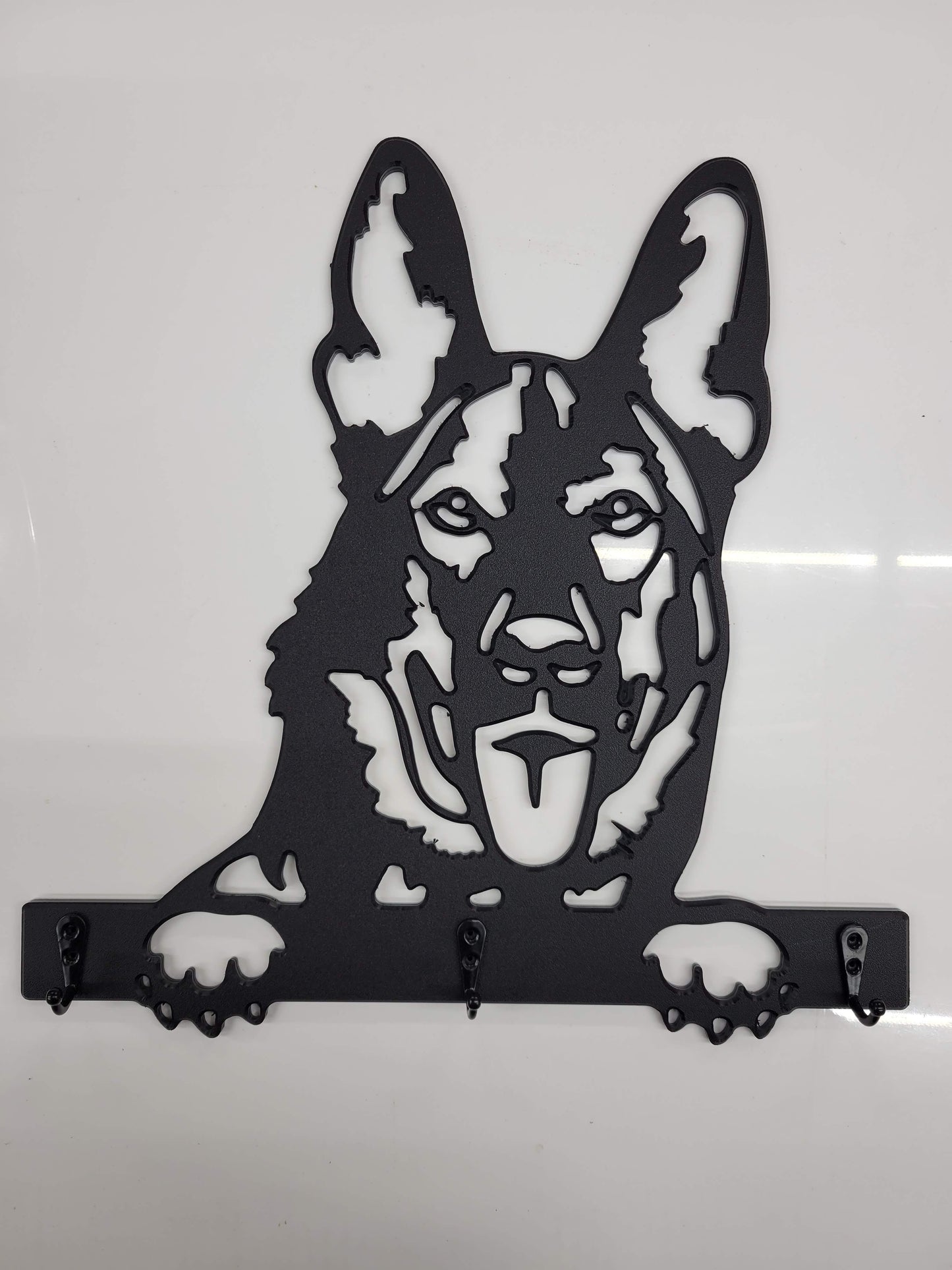 German Shepherd Leash/key Holder