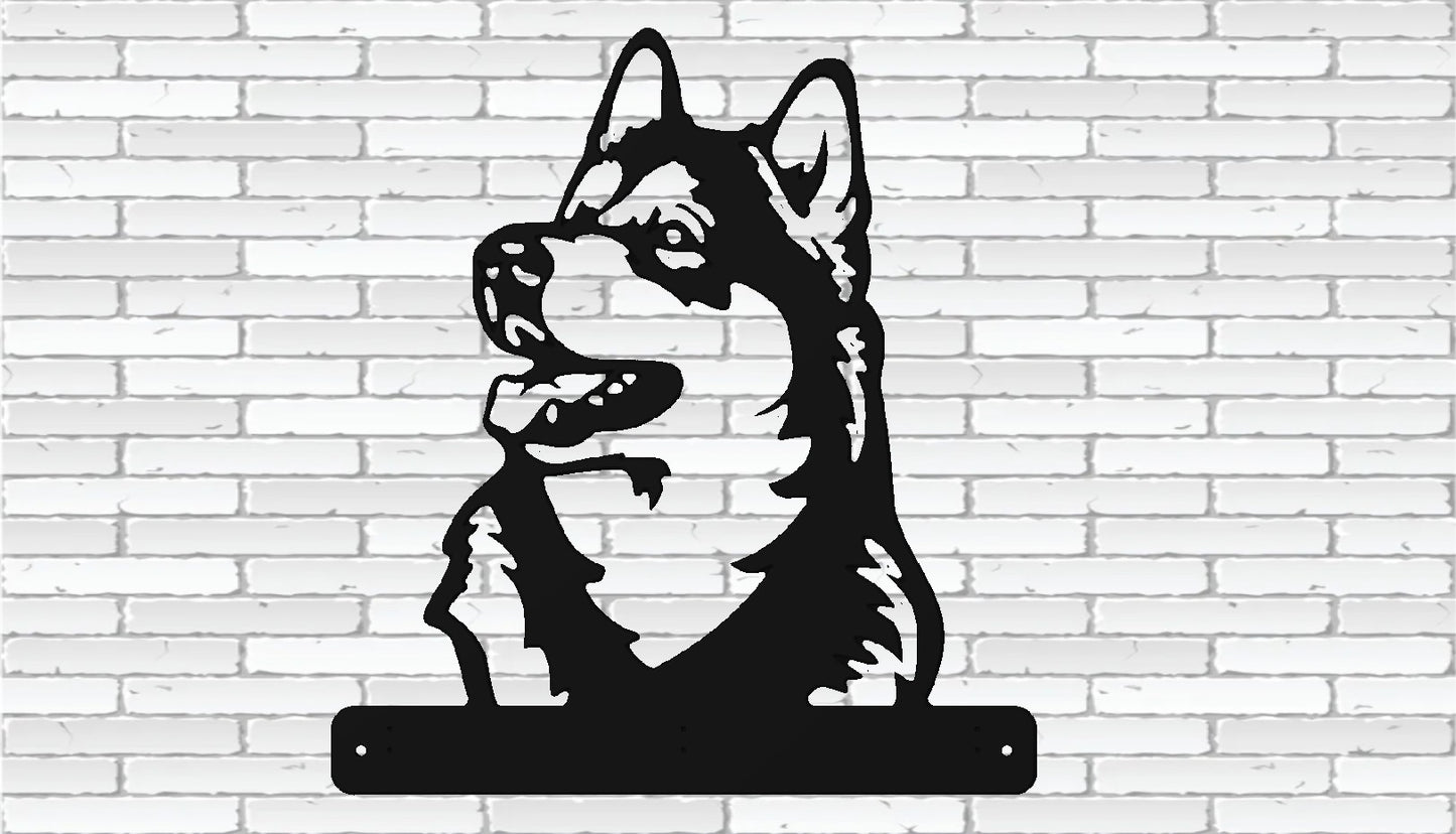 Husky Leash/key Holder