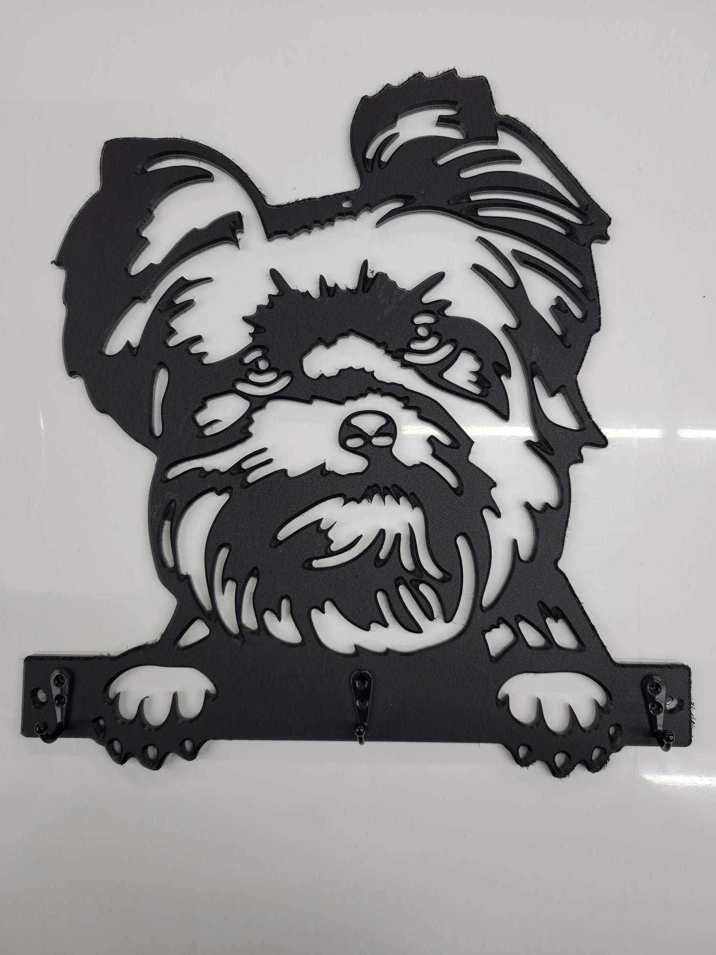 Yorkie Leash/key Holder