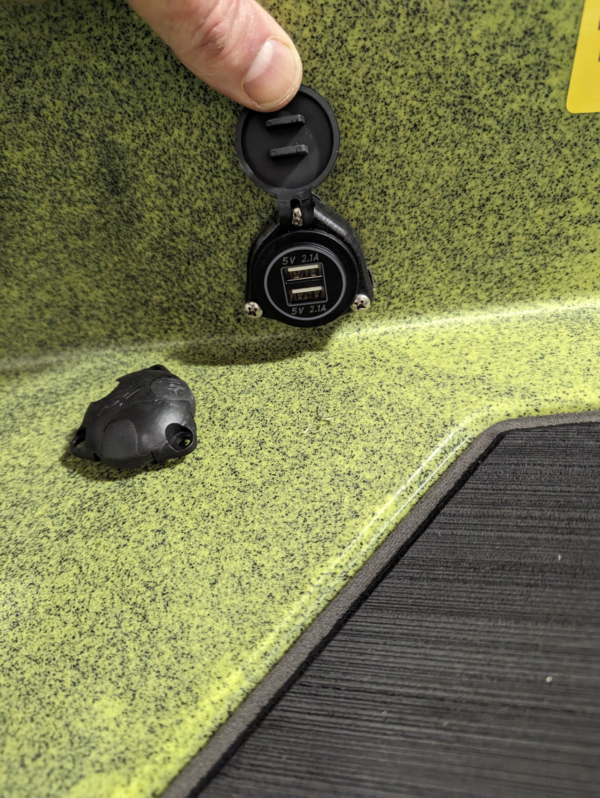Secure Usb Mounts Thru-Hull USB mount – Tim Percy & Co
